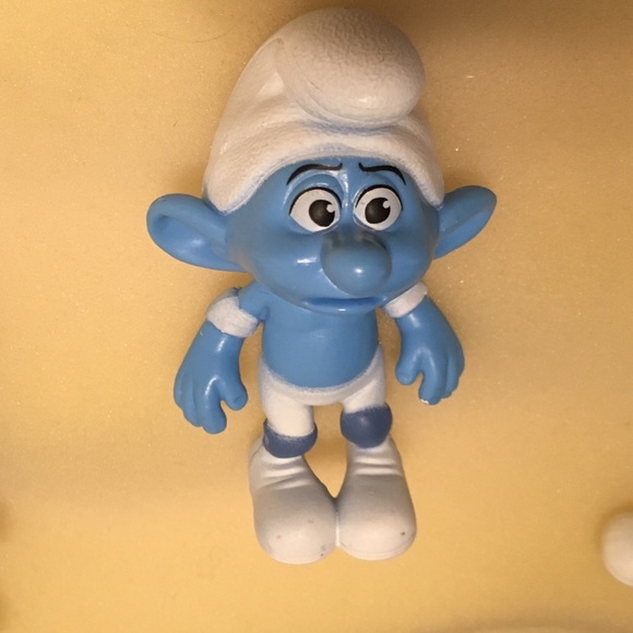 SMURF figures, Hefty, Panicky, Chef, McDonalds toys happy meal prize kids 2011 - Picture 5 of 8